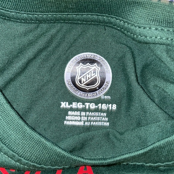 NHL Minnesota Wild Hockey Boy’s Shirt - Picture 7 of 7